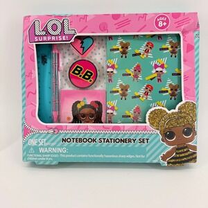 LOL Surprise BB Notebook Stationery Set Rare Queen Bee MGA New Box Ages 8+ HTF